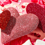 Glitter Hearts