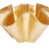 Esme Gold Leaf Wave Bowl