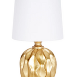 OSCAR GOLD LEAF MINI LAMP