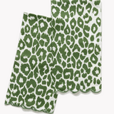 Matouk Iconic Leopard Guest Towels