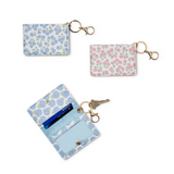 Hydrangea Keychain Wallet