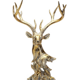 Gold Leaf Deer