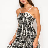 Nysas Ink Mini Dress
