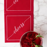 The Red Carpet Cocktail Napkin Roll