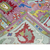 Pink Oushak Rug