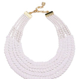 Beaded Bib Necklace