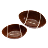 Football Fever Condiment Ceramic Bowls S/2