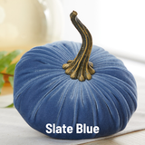 Large Velvet Pumpkin