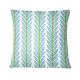 Frond French Blue Pillow