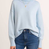 Turtleneck Knit Sweater