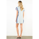 Bluey Embroidered Dress