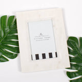 White Marble Photo Frame