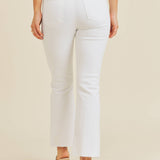 High Rise Tonal Crop Flare