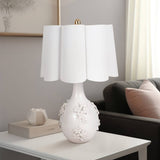 Boho Floral Applique Table Lamp