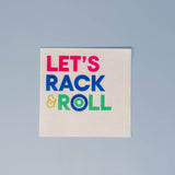 Let's Rack & Roll Napkin
