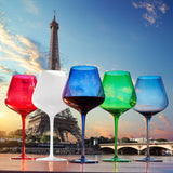 Colors of Paris S/5  Wine Glasses