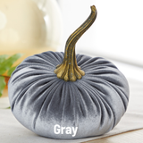 Large Velvet Pumpkin