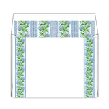 Hydrangea Stripe Social Set