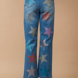 Star Rhinestone Jeans