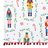 Nutcrackers w/Pom Pom Kitchen Towel
