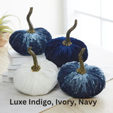 Small Velvet Pumpkin