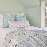 Brushstrokes Lavender Decorative Pillow