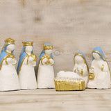 Set/7 Paper Pulp Nativity