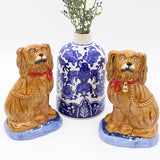 Ceramic Dog Figurine S/2