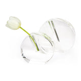 Crystal Bud Vase-Round