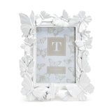 White Butterfly Frame
