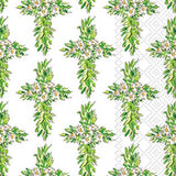 Floral Cross Guest Towels