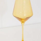 Estelle Colored Wine Glass Stemware