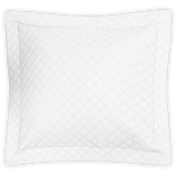 Matouk Gemma Euro Sham-White