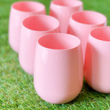 Shatterproof Stemless Cup-Pink