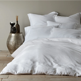 Washed Linen Sham-White