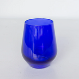 Estelle Colored Glass Stemless Wine