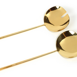 Polished Gold Server Set