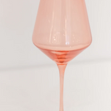 Estelle Colored Wine Glass Stemware