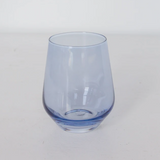 Estelle Colored Glass Stemless Wine