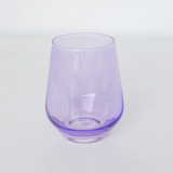 Estelle Colored Glass Stemless Wine