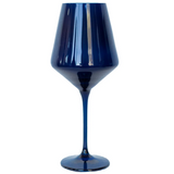 Estelle Colored Wine Glass Stemware