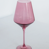 Estelle Colored Wine Glass Stemware