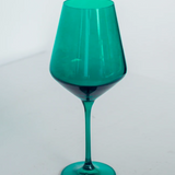 Estelle Colored Wine Glass Stemware