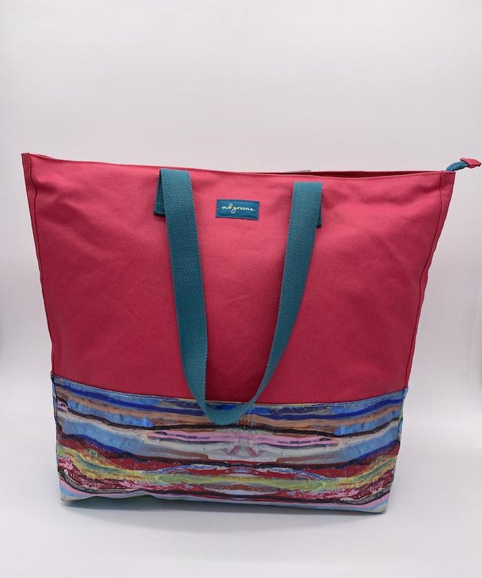 MB Greene Zip Top Tote