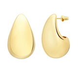 Teardrop Earrings - Gold