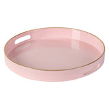 Round Pink Tray
