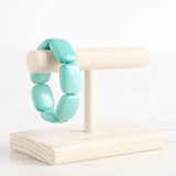 Turquoise Chicklet Cooling Bracelet