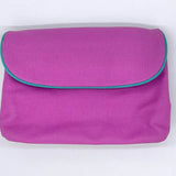 MB Greene Foldover Clutch